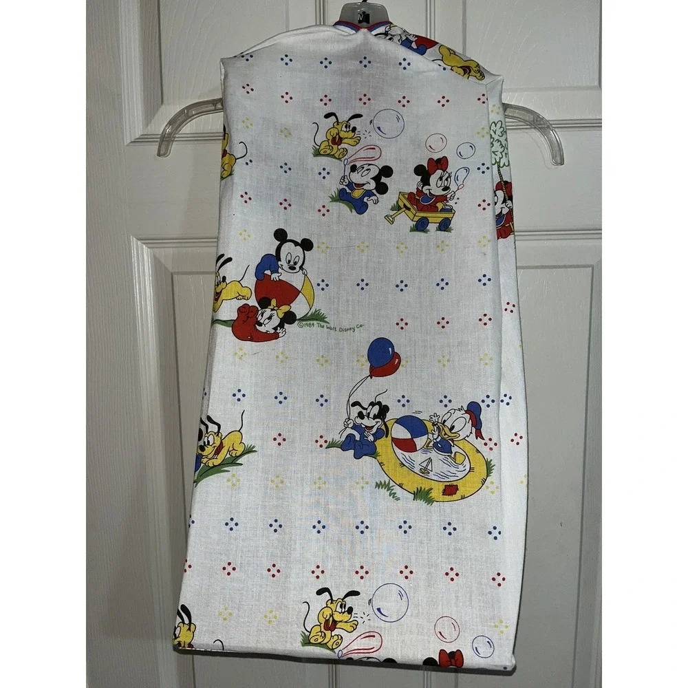 Vintage 1984 Baby Minnie And Mickey Hanging Diaper Stacker Holder